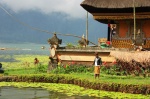 Pesca en el lago Bratan