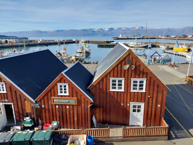 Puerto de Husavik - Norte de Islandia, Husavik: ballenas, qué ver, fiordo - Norte de Islandia