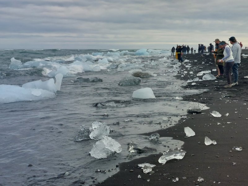 Diamond Beach - Sur de Islandia, Lago glaciar Jokulsarlon - Vatnajokull NP, Sur de Islandia