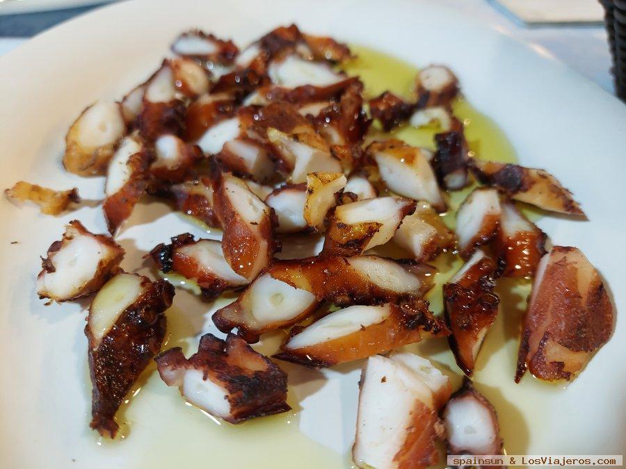 Pulpo a la brasa - Restaurante Katena, Restaurantes Playa de Poniente de Motril