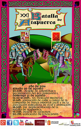 Representación de la Batalla de Atapuerca (20-21 agosto) 0, Fiestas y Mercadillos Medievales en España