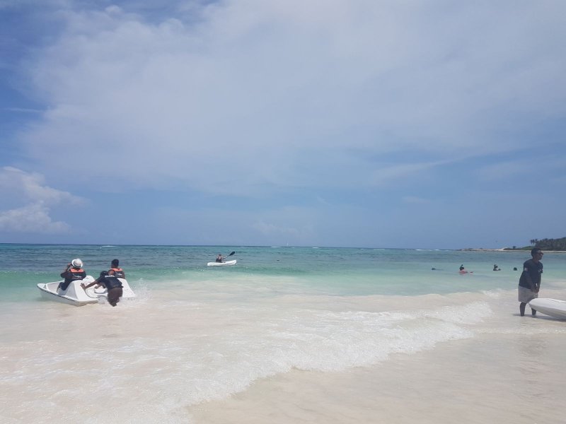 Archivo 09/10/2018 - Algas en las playas de Riviera Maya (México)