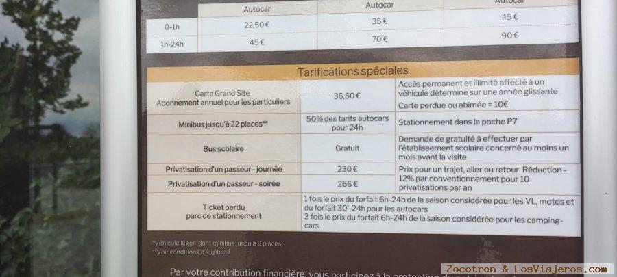 Actualización JULIO 23, Parking en Mont Saint-Michel 0