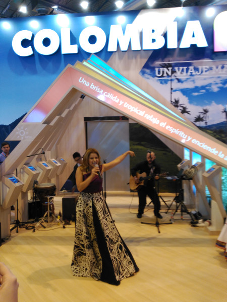 Inauguración del Stand de Colombia 0, FITUR - Feria Internacional del Turismo - Madrid