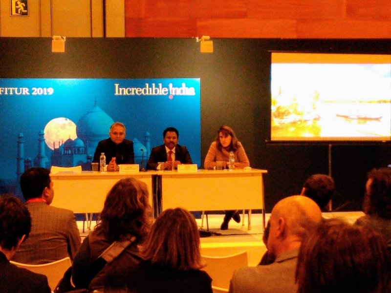 India presenta su plan internacional de marketing en FITUR 1, OFICINA DE TURISMO DE INDIA: IncredibleIndia