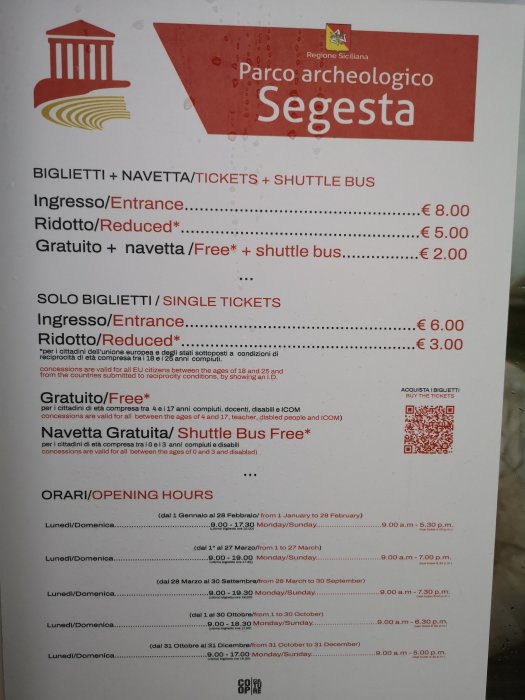 Visita a Segesta/ Selinunte (herencia griega en Sicilia, Italia)