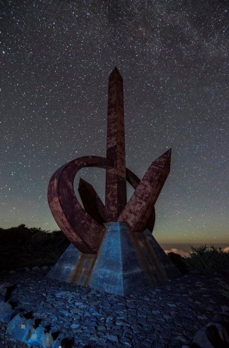 Monumento al Infinito sin luna, La Palma – Turismo astronómico, observación del cielo 2