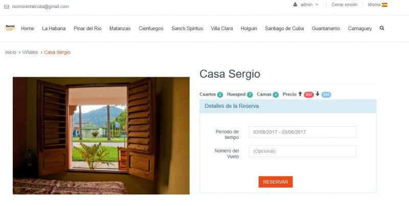 Reservar casa particular en Cuba 0