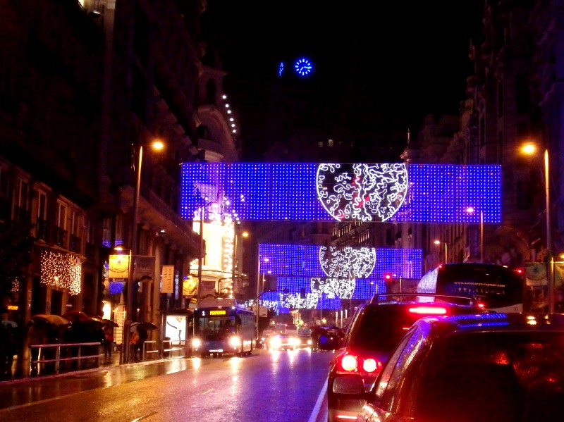 Luces Gran Via I, Navidad en Madrid 2