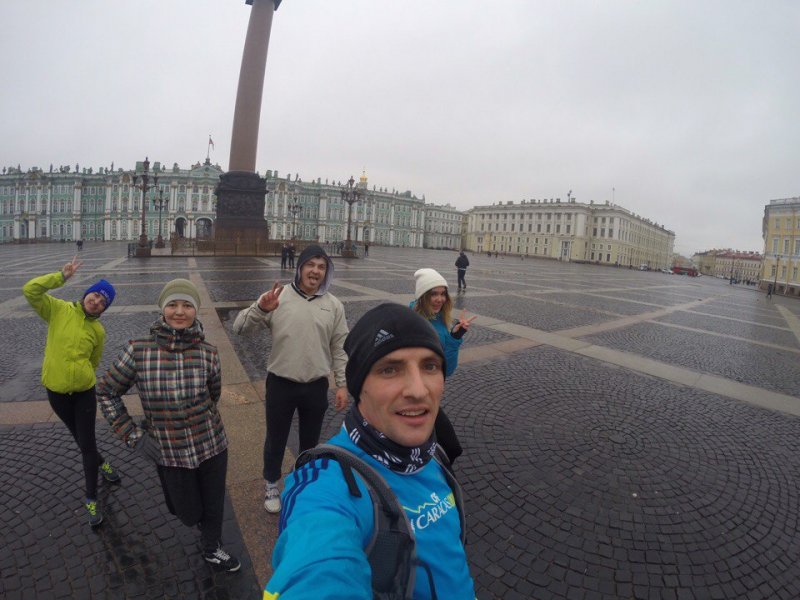 Excursiones en San Petersburgo a pie o corriendo!, Chris Guia San Petersburgo - Rusia