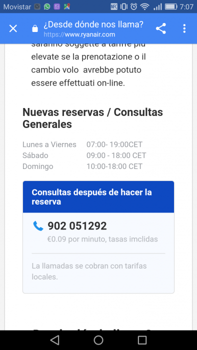 Ryanair: Billete con datos erróneos