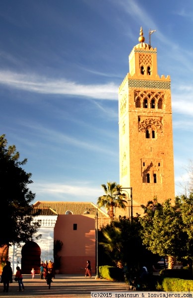 La Koutubia - Marrakech
Otra vista de la torre, pero desde otra perspectiva.
