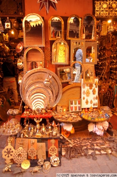 Puesto de Artesania - Marrakech
Puesto de artesanía en la Medina de Marrakech.
