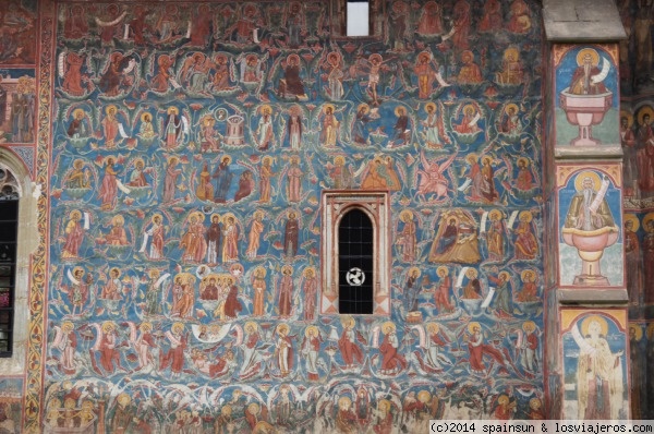 Pinturas - Monasterio de Moldovita - Rumania