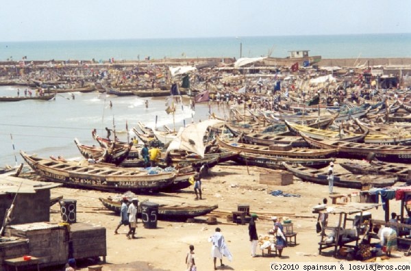 Puerto de Accra
Puerto pesquero de la capital de Ghana
