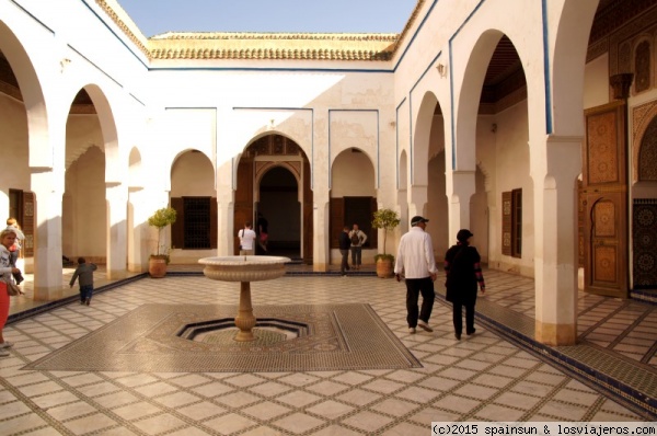 Palacio de Bahia - Marrakech
EL bello palacio de Bahia, uno de los principales atractivos de Marrakech.
