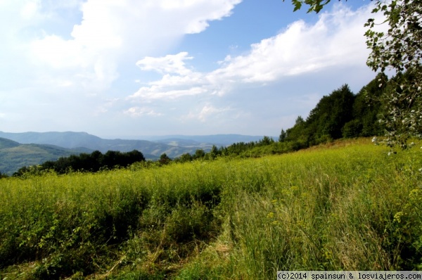 Paisajes en las montañas de Gabrovo a Shipka
Paisaje de las montañas de Bulgaria
