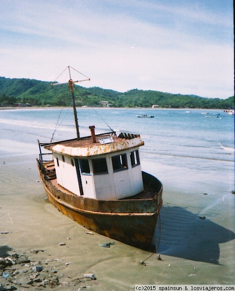 Barco varado - San Juan del Sur
Barco varado en la playa de San Juan del Sur
