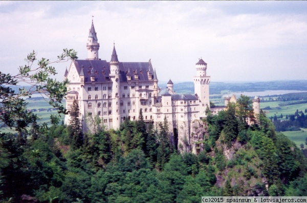 Castillo de Neuschwanstein, Baviera
Neuschwanstein es el castillo mas famoso de Alemania
