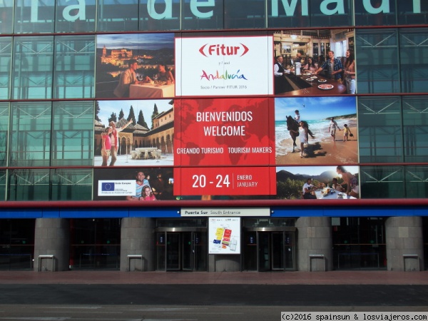 FITUR 2016 - Entrada de la Feria - Madrid
Ya está preparada la entrada de la feria FITUR 2016 y sus carteles
