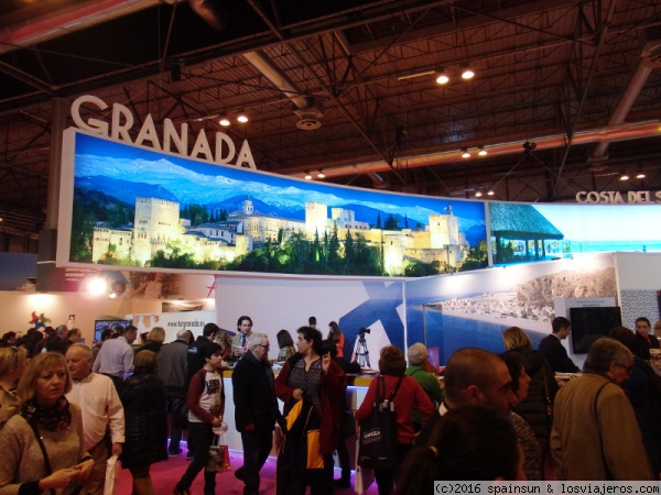 Sabado en Fitur 2016
Mucho público en Fitur 2016, en este caso en el stand de Andalucía.
