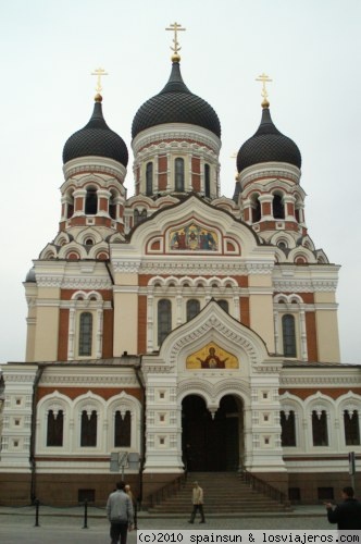 Catedral de Alexander Nevski - Tallin
La Catedral de Alexander Nevski, en la parte alta de la ciudad antigua, es la iglesia de cúpulas mas grande de Tallin.
