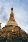 Shwedagon, stupa de la pagoda de oro
Birmania, Rangún, Yangon, Shwedagon