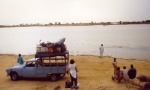 Cruzando el rio Bani - Djene