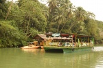 Restaurante flotante en el río Loboc - Bohol