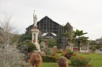 Iglesia de Loboc después del terremoto - Bohol