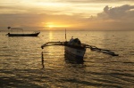 Puesta de Sol en la playa de San Juan, Siquijor