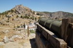Castillo de Moclín desde el mirador de la Albarda - Granada