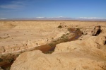 Paisaje desertico cerca de Uarzazate