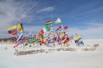 Banderas y Hotel de Sal - Salar de Uyuni
Bolivia, Salar de Uyuni, Potosí