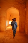 Fantasma de El Glaoui en el Palacio de Telouet
Marruecos, Alto Atlas, Ruta del Valle del Ounila, Ounila, Telouet