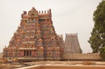 Tejado del Templo de Srirangan, Trichy