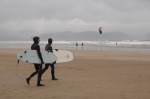 Surfistas abrigados - Inch Strand - Dingle
Irlanda, Kerry, Dingle, Playa, Beach