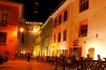 Calles del casco antiguo de Sighisoara
Sighisoara old town on nigth