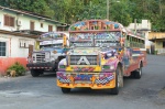 Autobús pintado panameño - Portobelo