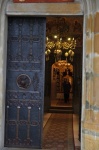 Puerta de entrada a la Iglesia del Monasterio de Putna - Bucovina - Rumania