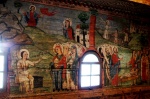Paintings in Rozavlea wodden church - Maramures