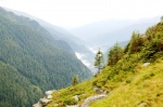 Paisaje desde la Transfăgărășan, ya bajando hacia Curtea de Arges