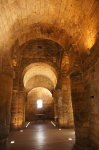 Interior de Santa Maria de Melque, Iglesia visigoda, Toledo