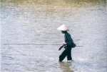Pescador en el río Nam Tha
Laos, pescador