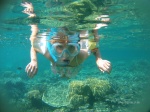 Haciendo snorkel en los arrecifes de Port Barton, Palawan