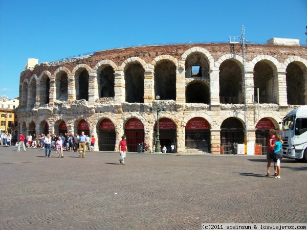 La Arena
La Arena es el monumento mas destacado de Verona. Arquitectura romana.
