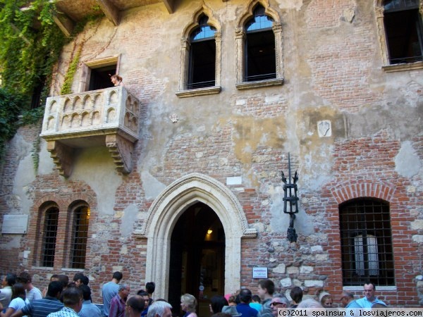 Casa de Julieta - Verona
Verona es el escenario de uno de los mas famosos dramas romanticos: Romeo y Julieta
