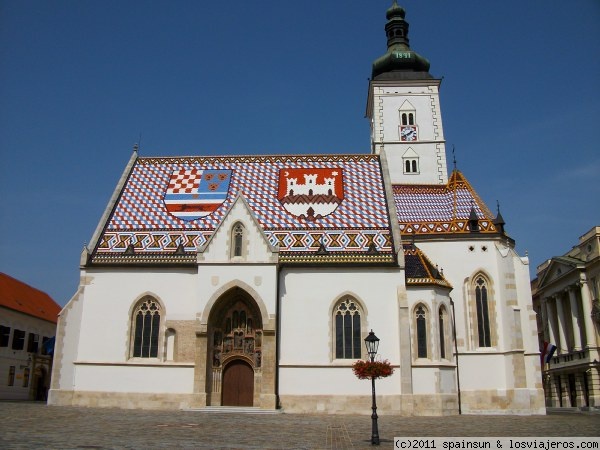 La iglesia de San Marco - Zagreb
La bonita y fotogénica iglesia de San Marco, en pleno corazón de Zagreb
