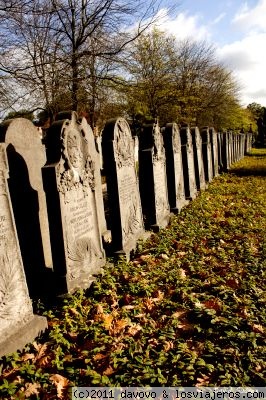 Hilera
Tumbas de soldados en el cementerio Laeken. Bruselas
