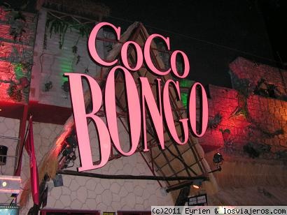 Cartel Coco Bongo
Y comenzo la fiesta y el espectaculo
